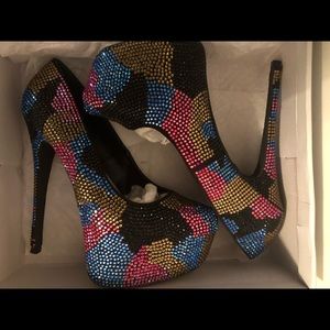 ✨Steve Madden Bedazzled Heels✨